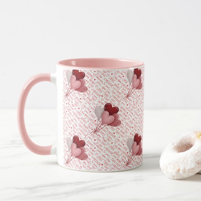 Love Vibes Mug Tasse (Mit Donut)