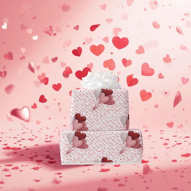 Love Vibes Wrapping Paper Geschenkpapier (Von Creator hochgeladen)