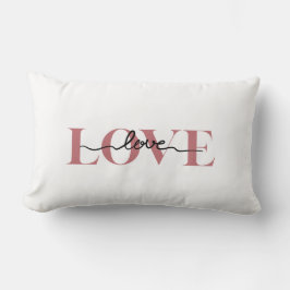 LOVE Wedding Accent Pillow Lendenkissen