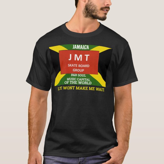LOVE WIRD MICH NICHT WARten Basic Dark T-Shirt (Vorderseite)