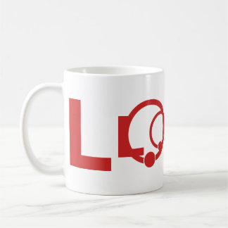 LOVE-Wortmug Red Kaffeetasse