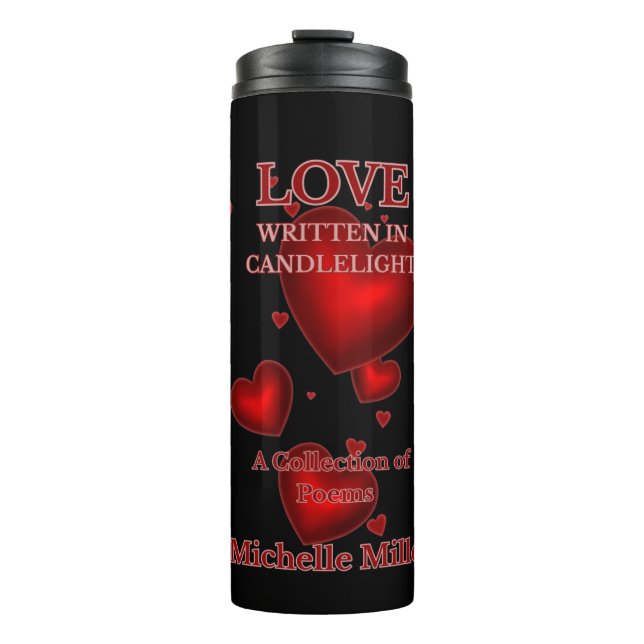 Love Written in Candlelight Thermosbecher (Vorderseite)