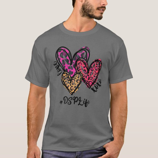 Love XOXO DSP Life - DSP Valentines T-Shirt (Vorderseite)