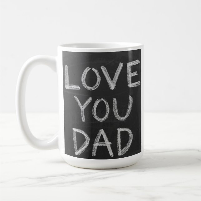 Love You Dad Mug Kaffeetasse (Links)