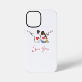 ❤️ Love You Forever - Elegant Custom iPhone Case | iPhone 12 Mini Hülle