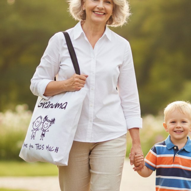 Love You Grandma Kids Art Personalized Gift (Von Creator hochgeladen)