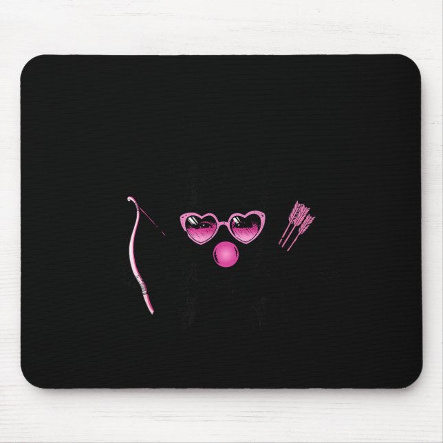 Love You Like Six Seven Cud 67 Meme Valentine's Da Mousepad (Vorne)