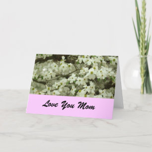 Love You Mom Card Karte