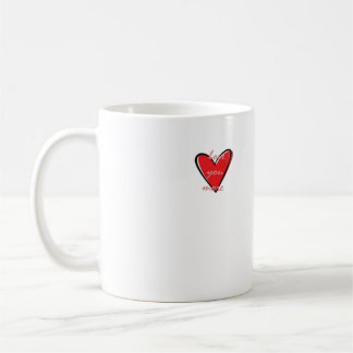 Love You More Kreativer Minimalstil Kaffeetasse