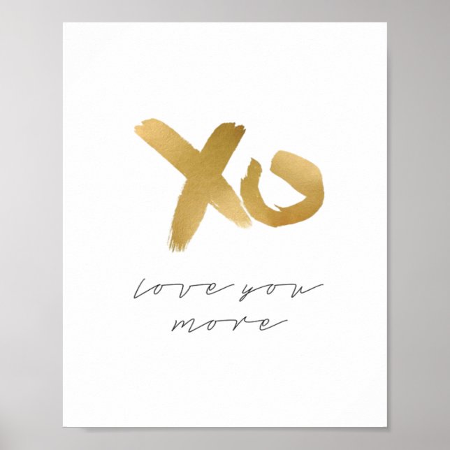 Love You More Timeless Classic  Poster (Vorne)