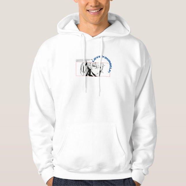 Love Yourself Hoodie / T-Shirt – Minimalist Self-L (Vorderseite)