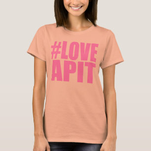#LOVEAPIT Frauen-Rosa OM T - ANDERER FARBnutzen T-Shirt