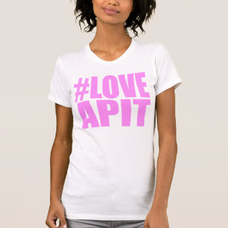 #LOVEAPIT Frauen-Rosa-Rennläufer - ANDERER T-Shirt