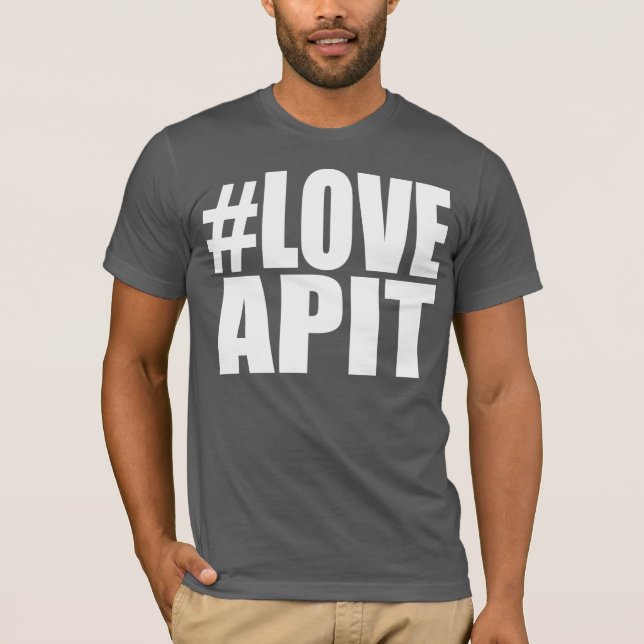 #LOVEAPIT Mens OM T - Shirt - ANDERE FARBEN VERFÜG (Vorderseite)