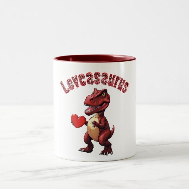 Loveasaurus Dinosaur Tasse (Mittel)