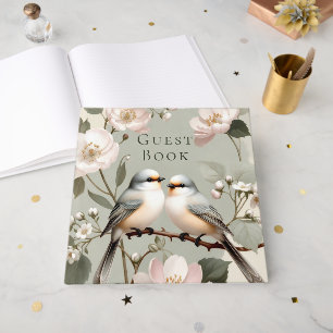 LoveBird Florale Verlobungsfeier Gästebuch
