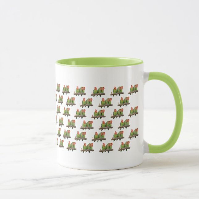 Lovebird Frenzy Tasse (Rechts)