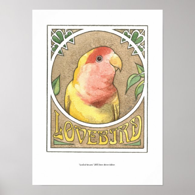 Lovebird Nouveau Poster (Vorne)