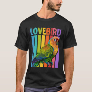 Lovebird Parrots Love Bird Parrot Exotic Birds T-Shirt