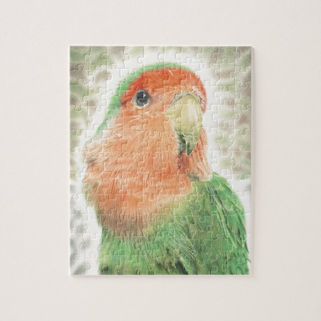 Lovebird-Pilaf Puzzle (Vertikal)