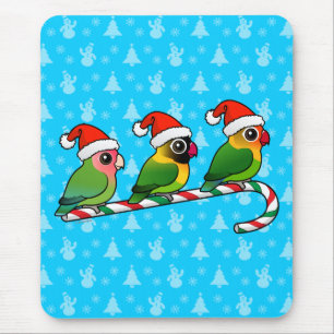 Lovebird-Zuckerstange Mousepad