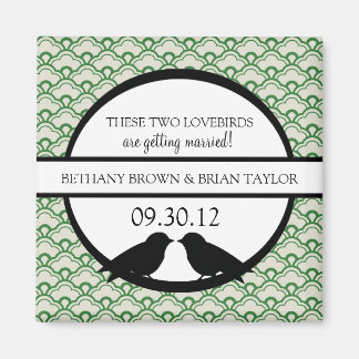 Lovebirds Collection Speichern des Datumsfelds Magnet