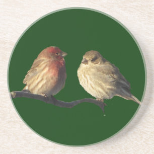 Lovebirds Getränkeuntersetzer