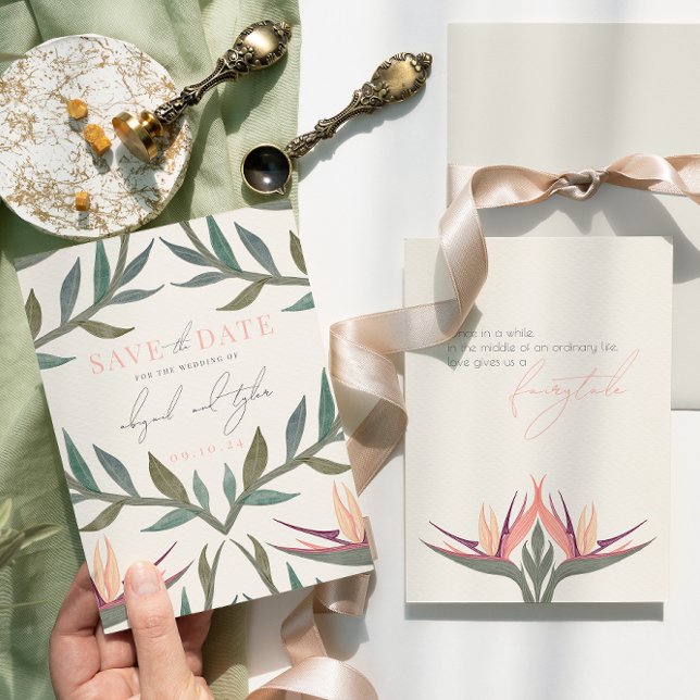 Lovebirds im Paradies Save The Date (Von Creator hochgeladen)