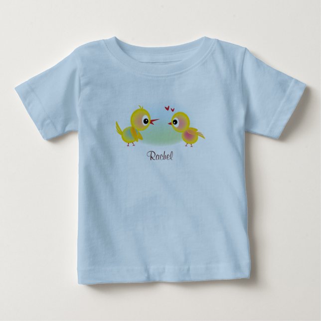 Lovebirds kids T - Shirt (Vorderseite)