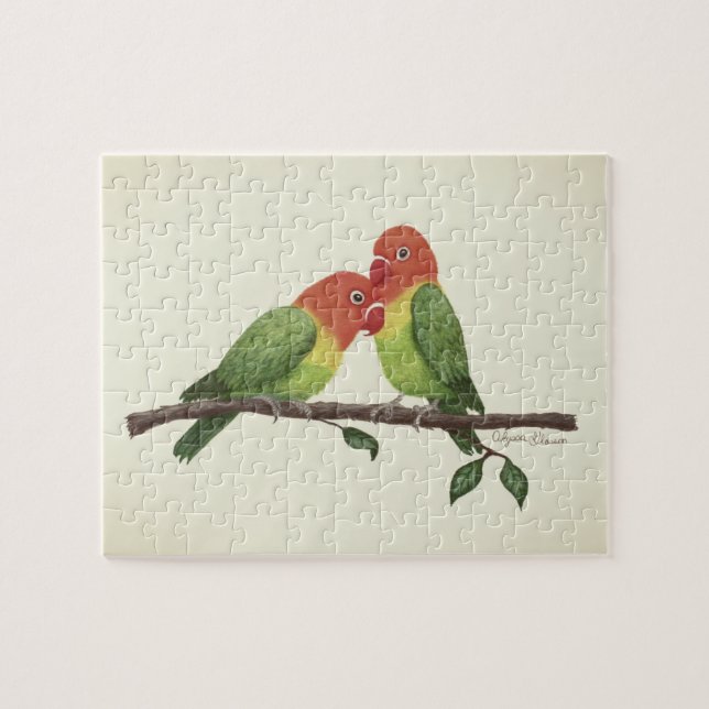 Lovebirds Puzzle (Horizontal)