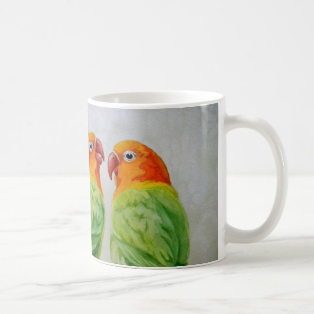 Lovebirds-Tasse Tasse (Rechts)