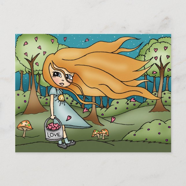 LoveBucket - Postkarte (Vorderseite)