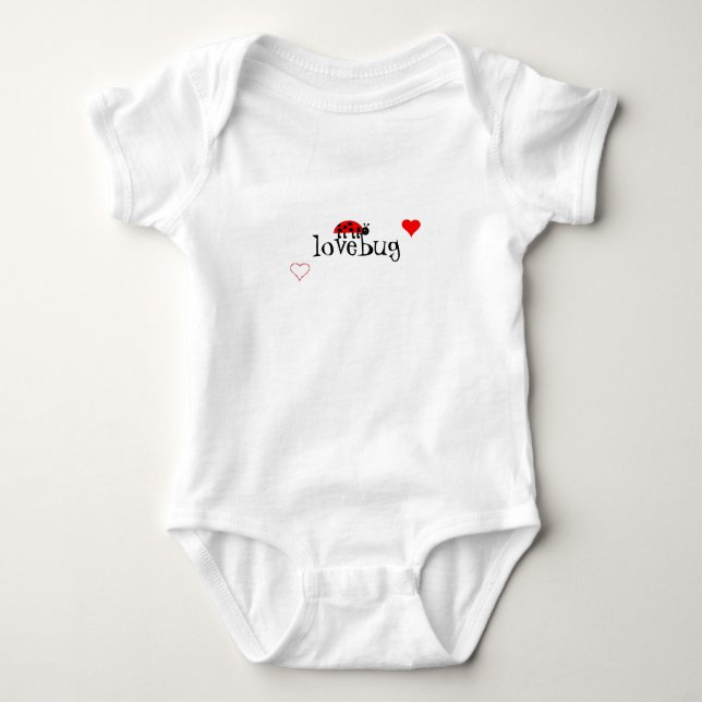 Lovebug Baby Strampler (Vorderseite)