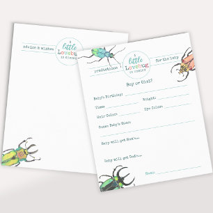 Lovebugs Baby Shower Predictions Ratschläge und Wü