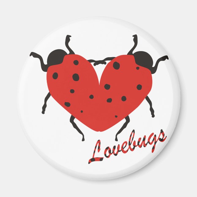 Lovebugs Magnet (Vorne)