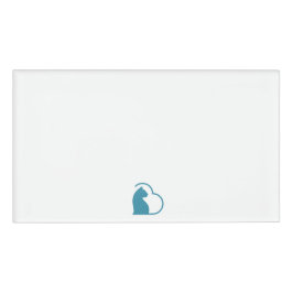 Lovecat nametag namenschild