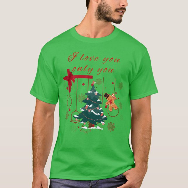 LoveChristmas Girl T-Shirt (Vorderseite)