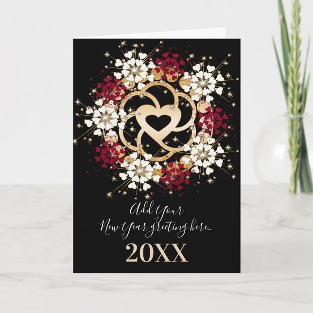 LoveCircle 2009 New Year Card Feiertagskarte (Vorderseite)