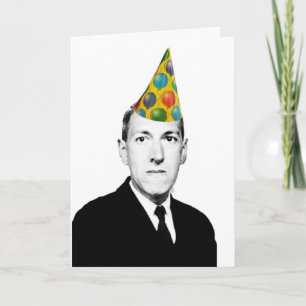 Lovecraft Birthday Karte