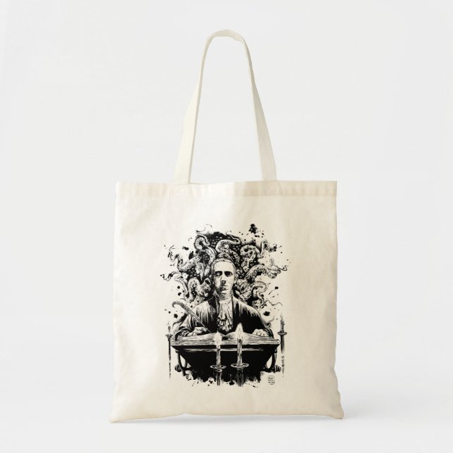 Lovecraft Bookbag Tragetasche (Vorne)