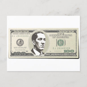 Lovecraft Dollar Postkarte