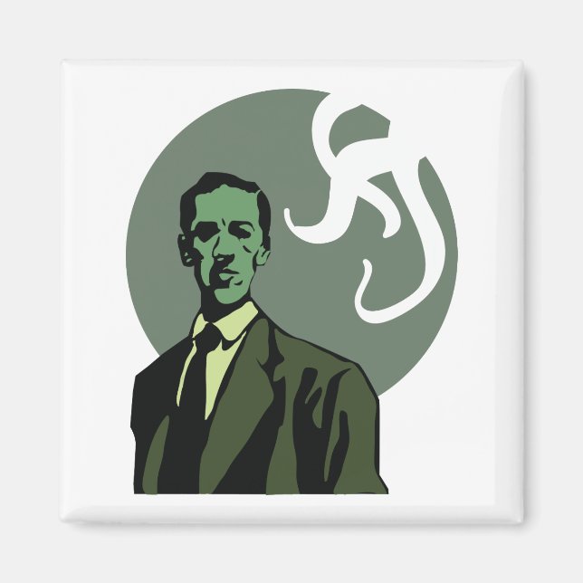 Lovecraft Magnet (Vorne)