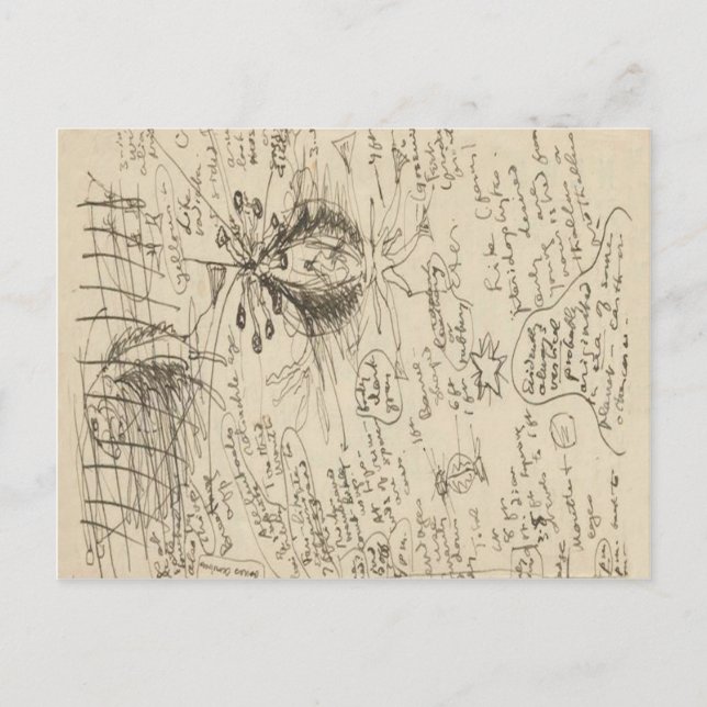 Lovecraft Postkarte (Vorderseite)