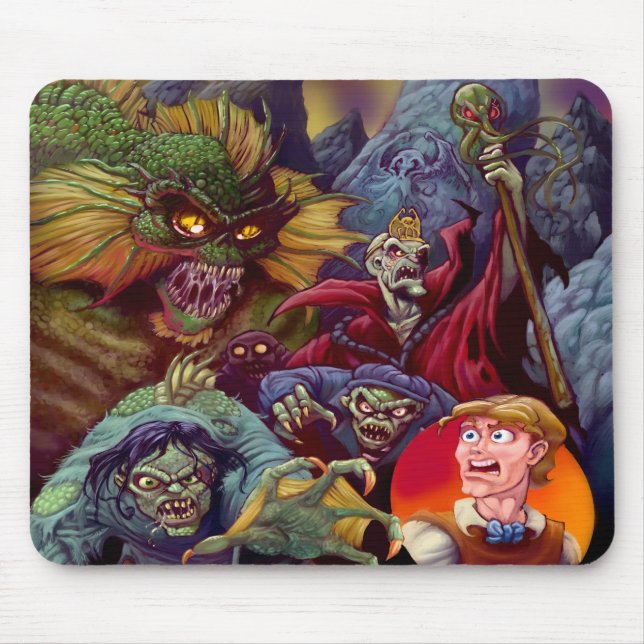Lovecraft’s Shadow over Innsmouth mouse pad Mousepad (Vorne)