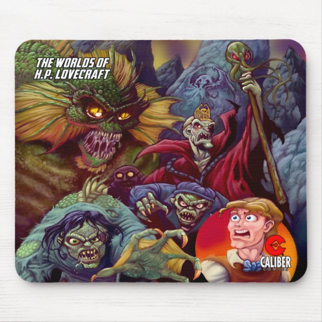 Lovecraft’s Worlds mouse pad Mousepad (Vorne)