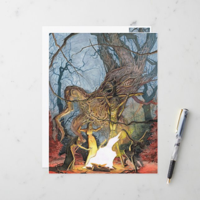 Lovecraftian A4 (Vorderseite/Rückseite Beispiel)