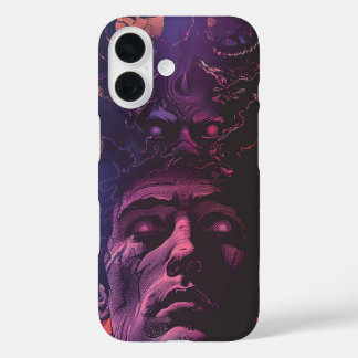 Lovecraftian Dark Fantasy iPhone 16 Hülle