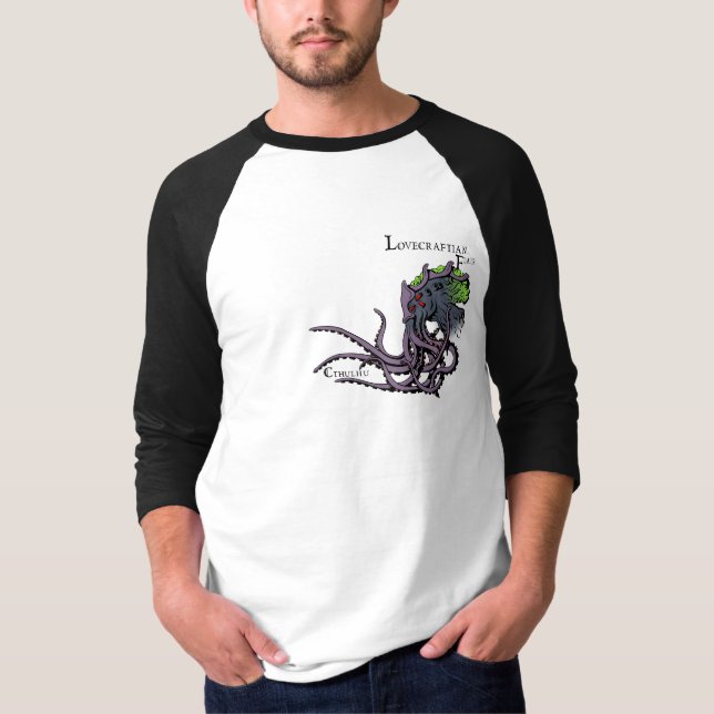 Lovecraftian Flair-Shirt: Cthulhu 2 Farbtinte T-Shirt (Vorderseite)