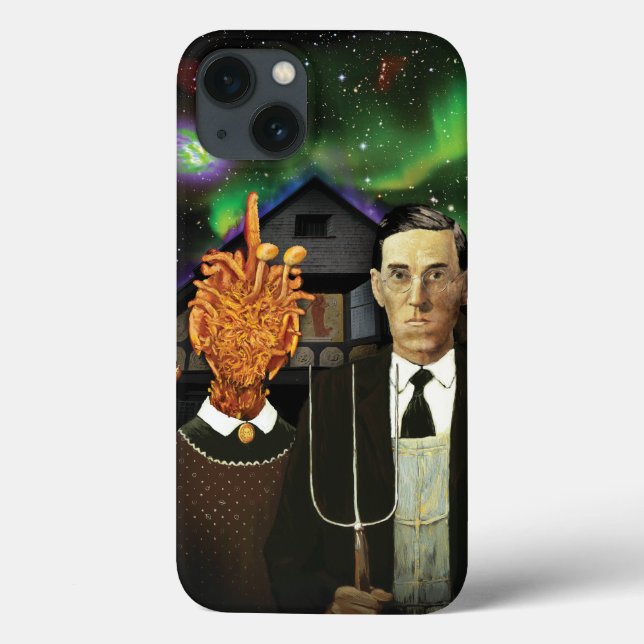 Lovecraftian gotischer iPad Luftkasten Case-Mate iPhone Hülle (Rückseite)
