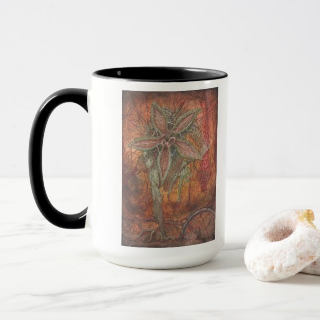 Lovecraftische Tasse (Mit Donut)